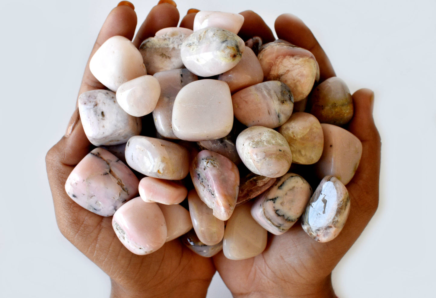 Pink Opal Tumbled Stone ~ Healing Tumbled Stones