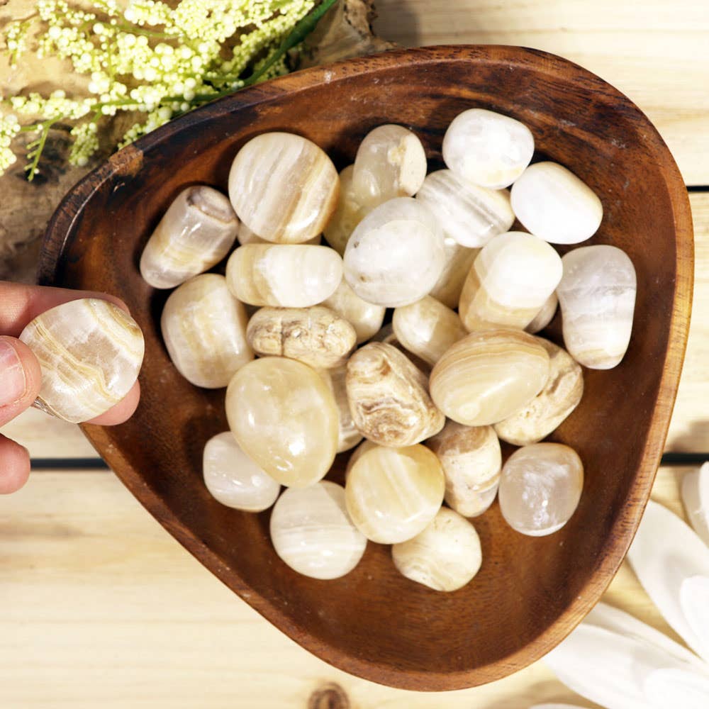 Aragonite Tumbled Stones