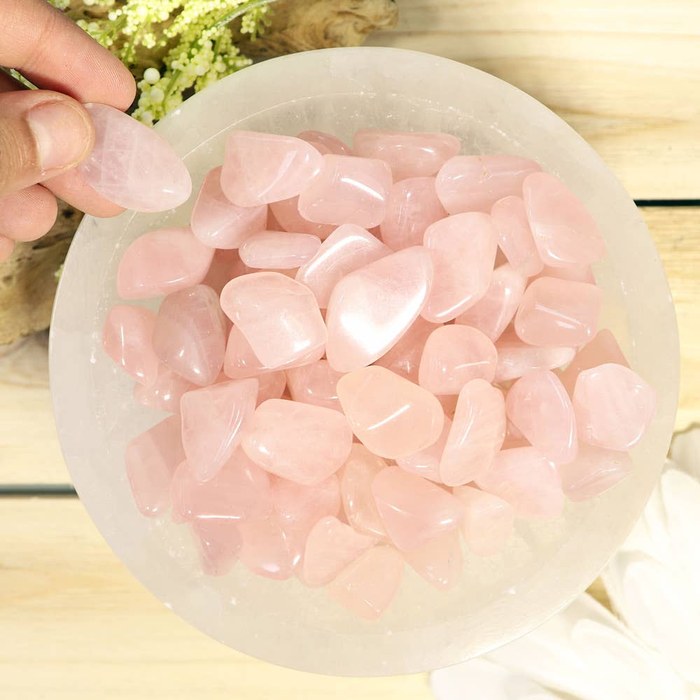 Rose Quartz Tumbled Stones