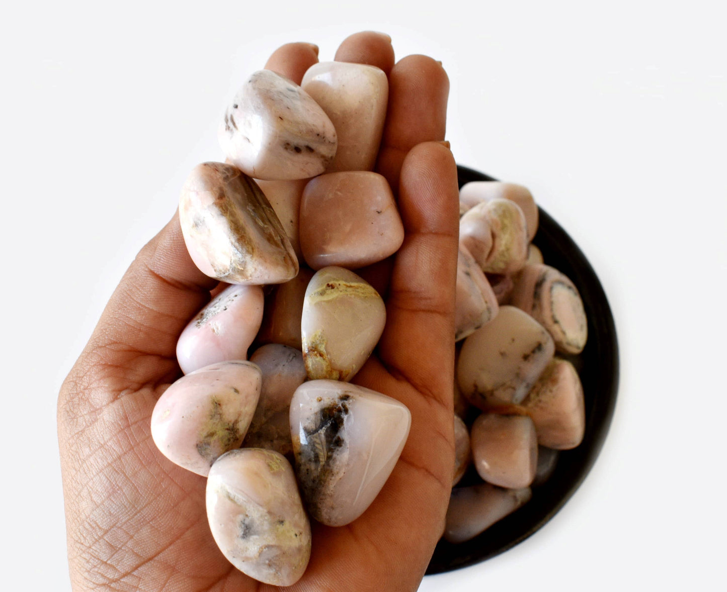 Pink Opal Tumbled Stone ~ Healing Tumbled Stones