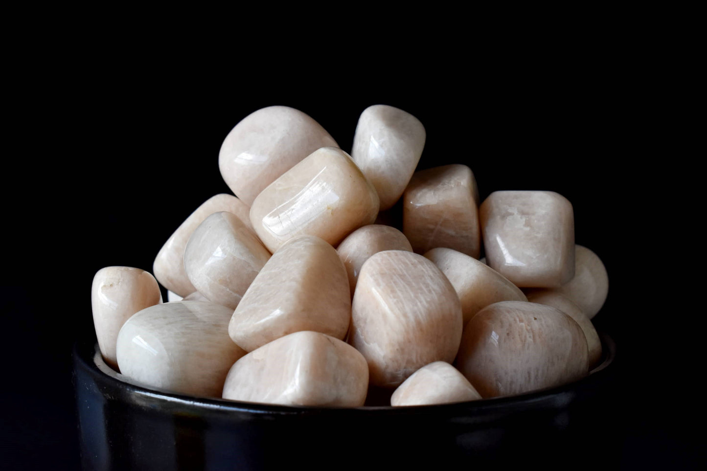 Peach Moonstone Tumbled Stones ~ Healing Tumbled Stones