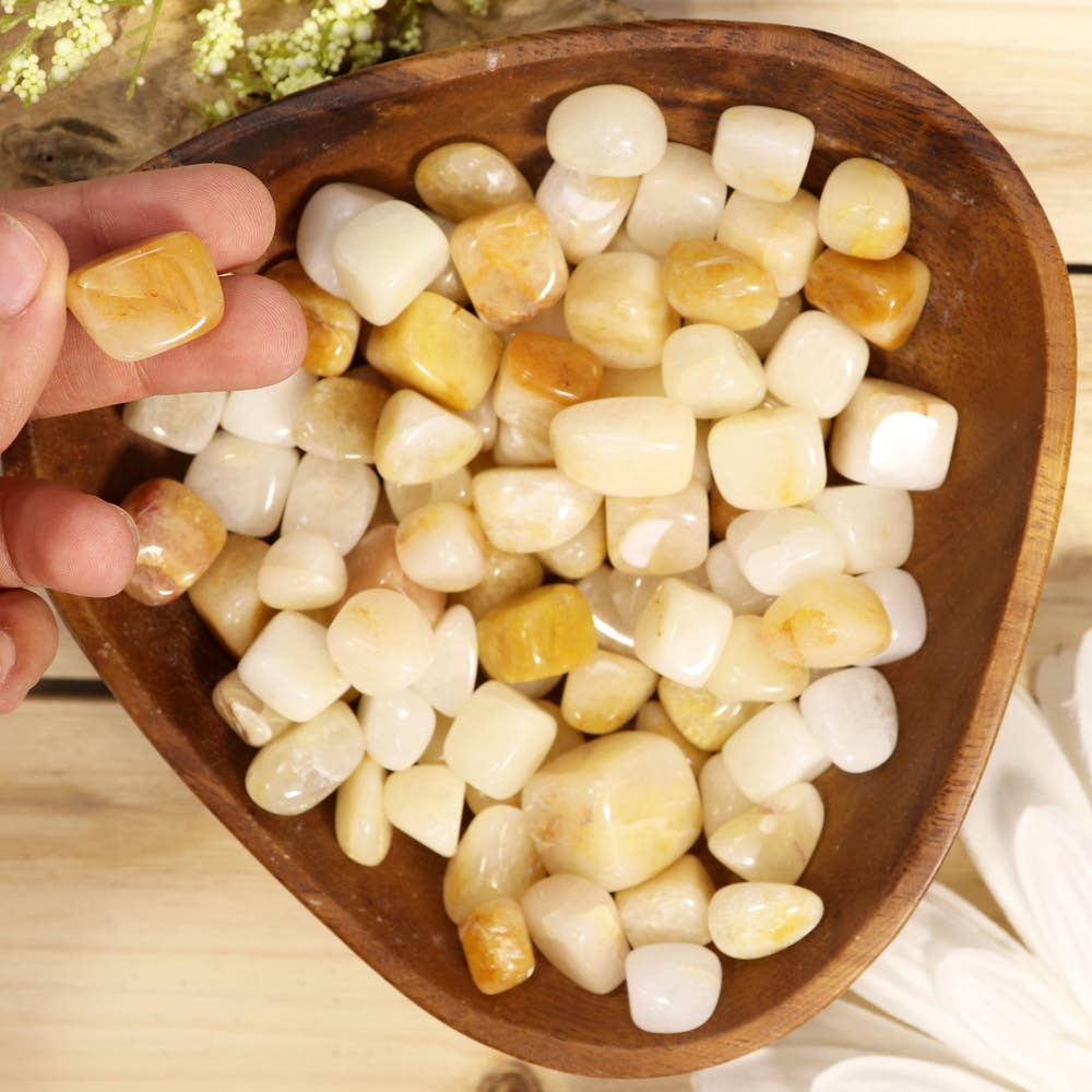 Yellow Aventurine Tumbled Stones | Crystal