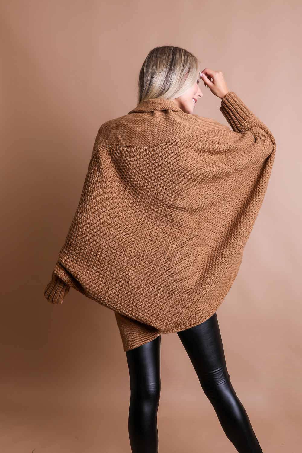 Bestselling! Bat Sleeve Knit Cardigan