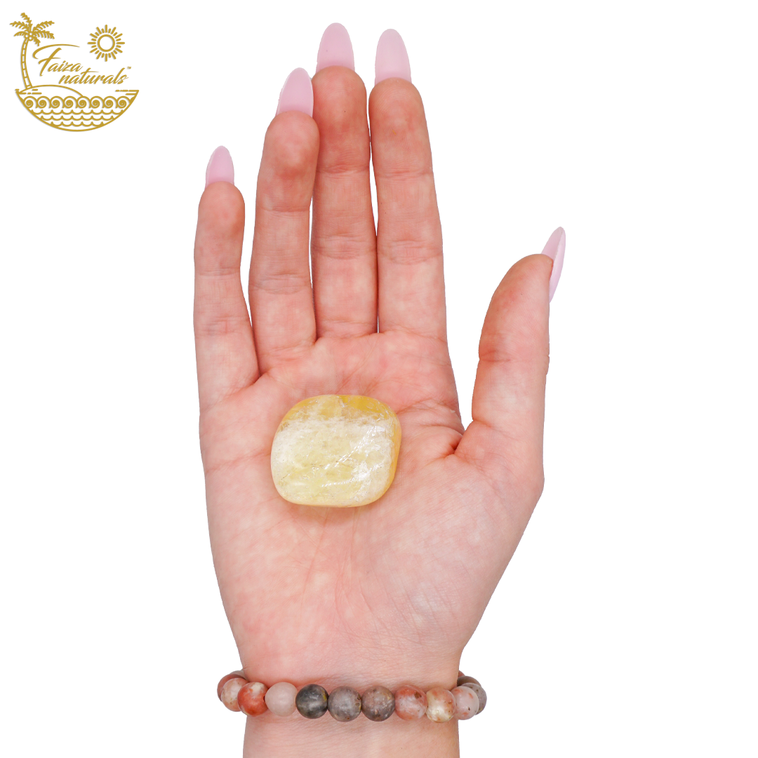 Yellow Citrine Tumbled Crystals