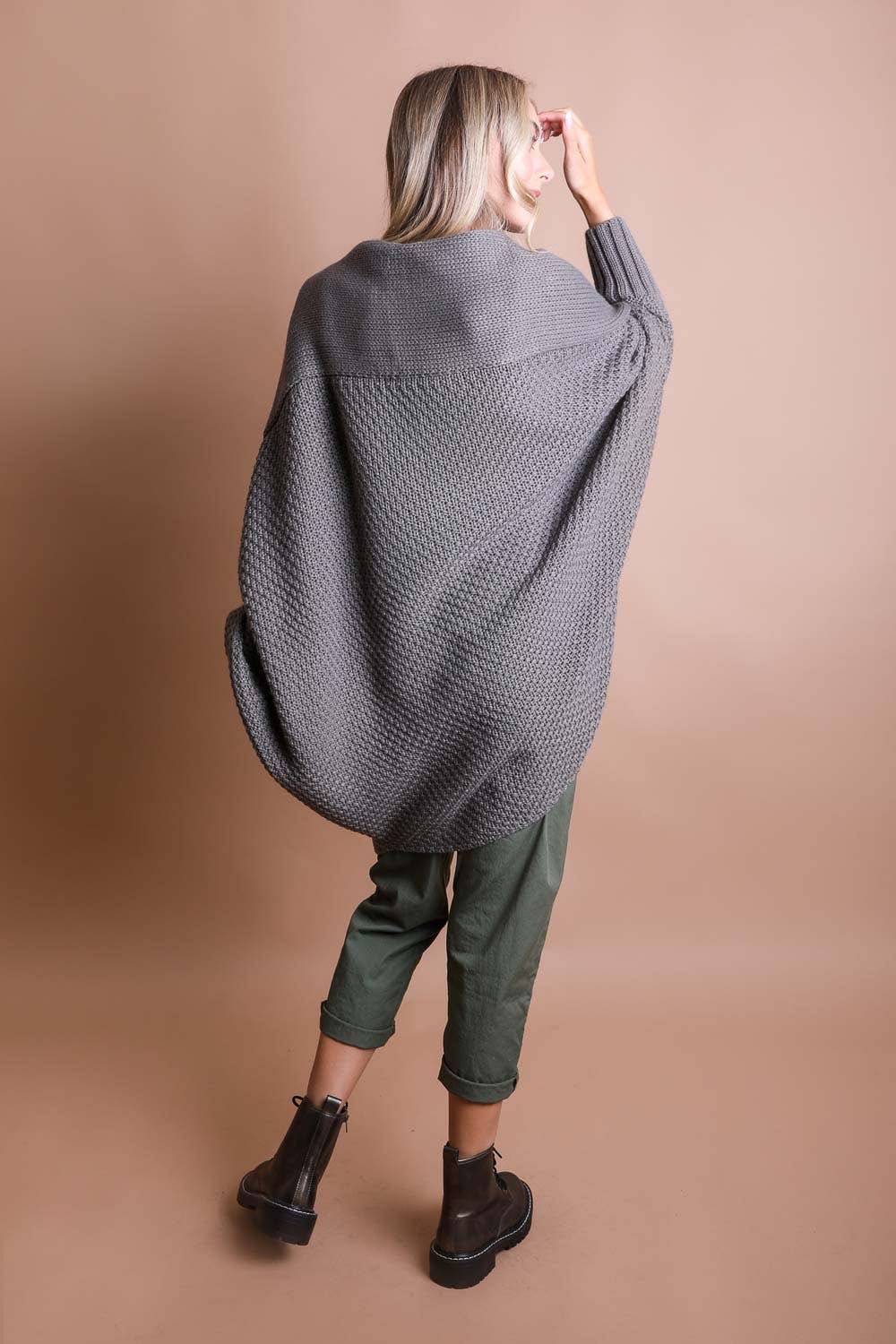Bestselling! Bat Sleeve Knit Cardigan