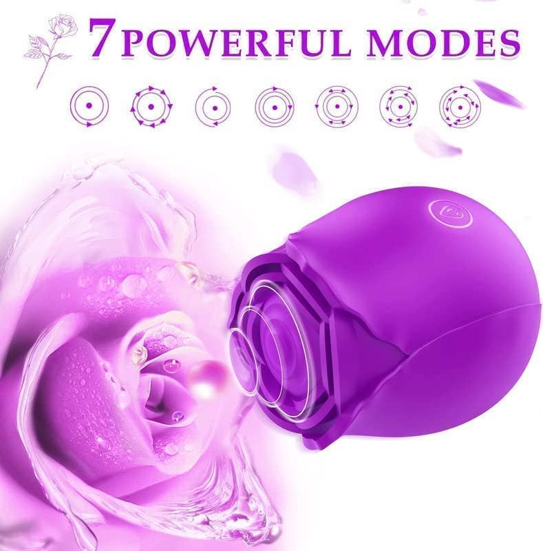 Rose Pleasure Toy-Purple