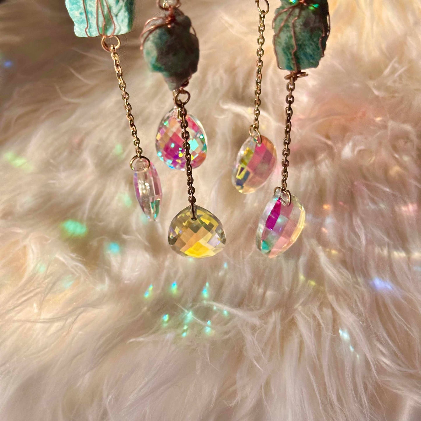 Amazonite Bloomscape Suncatcher
