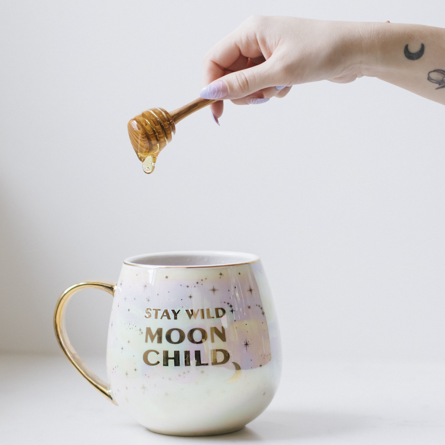 Moon Child - Mug Gift Set with Amethyst Tea Accessories