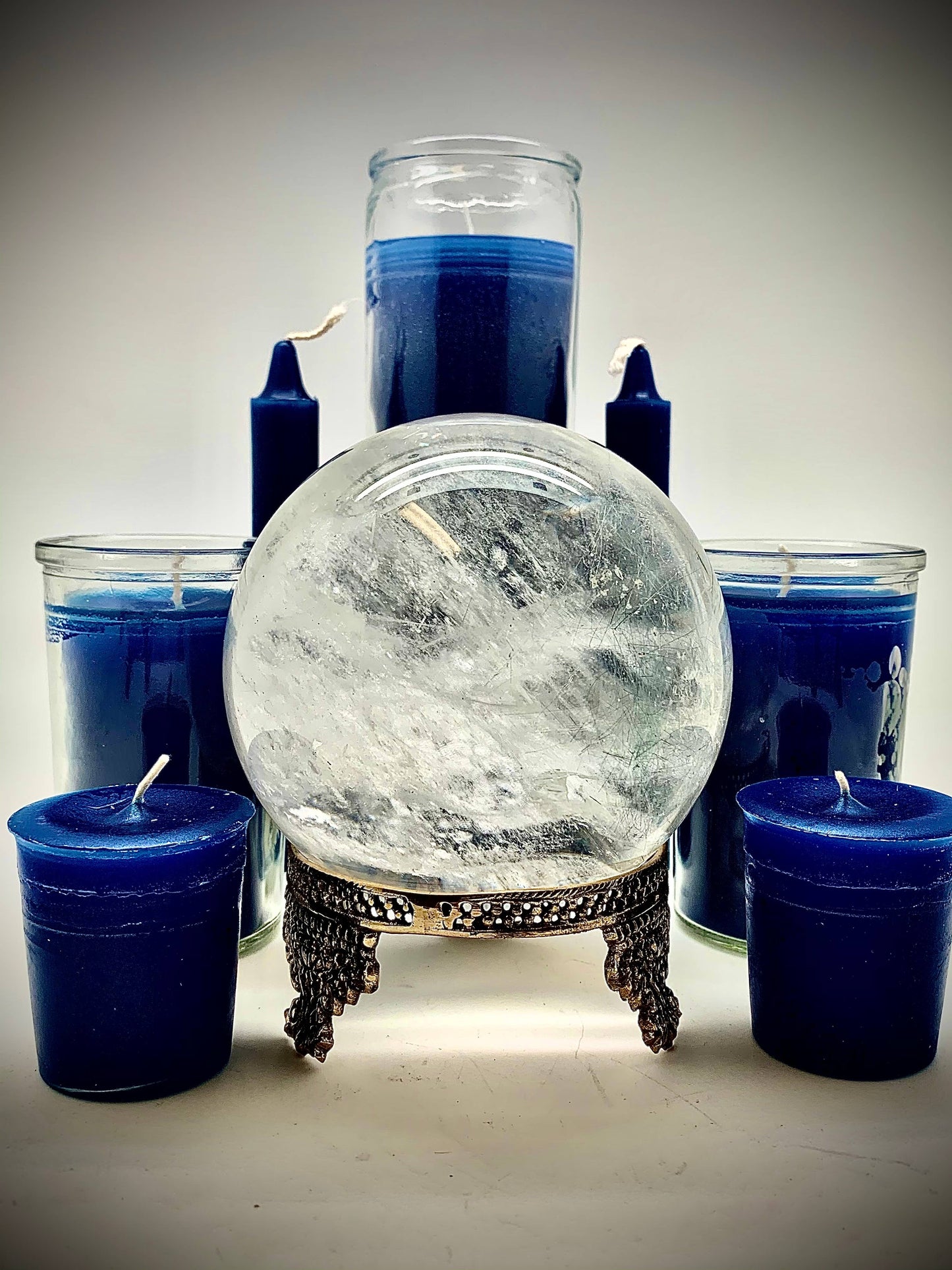 Blue 7 Day Candle - Healing, Truth, Acceptance