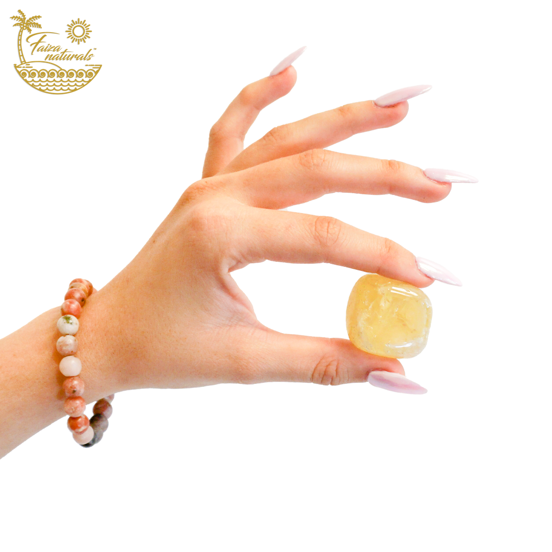 Yellow Citrine Tumbled Crystals