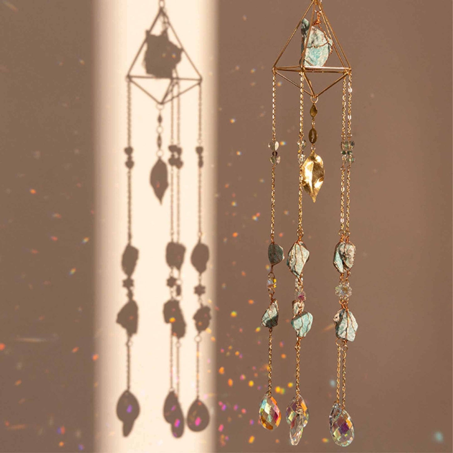 Amazonite Bloomscape Suncatcher