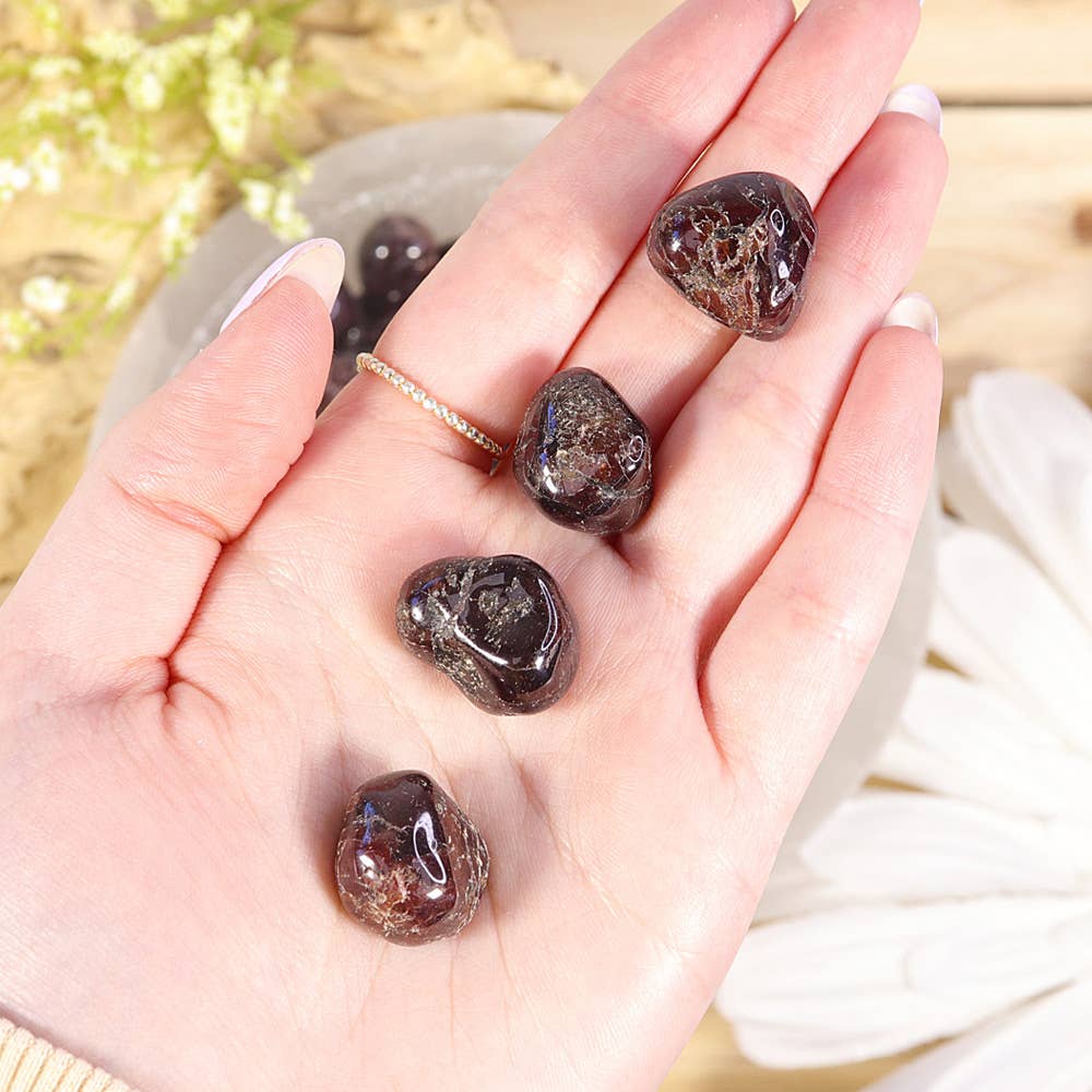 Garnet Tumbled Stones