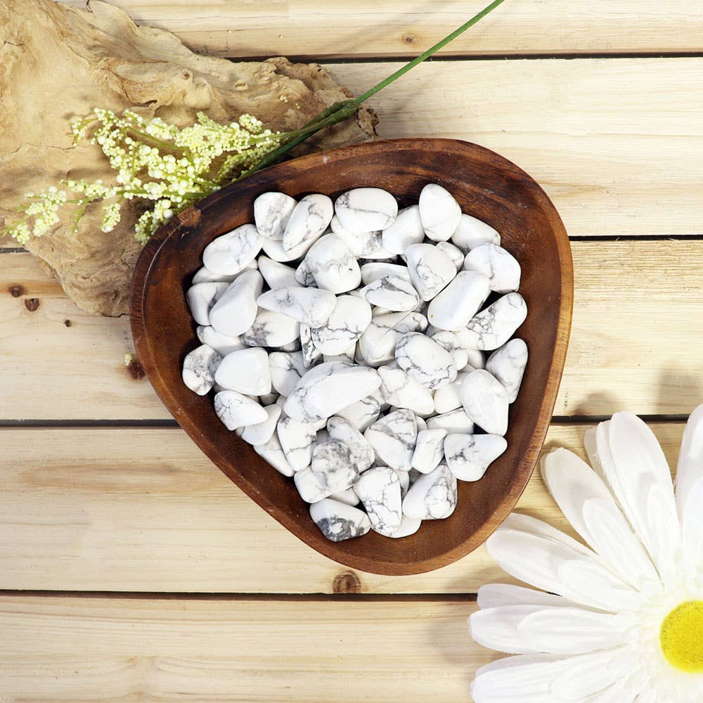 Howlite Tumbled Stones