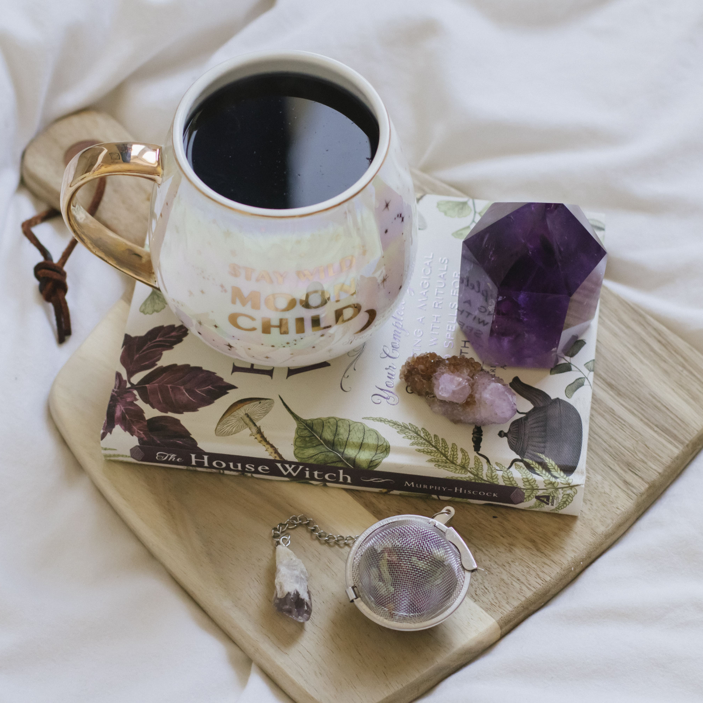 Moon Child - Mug Gift Set with Amethyst Tea Accessories