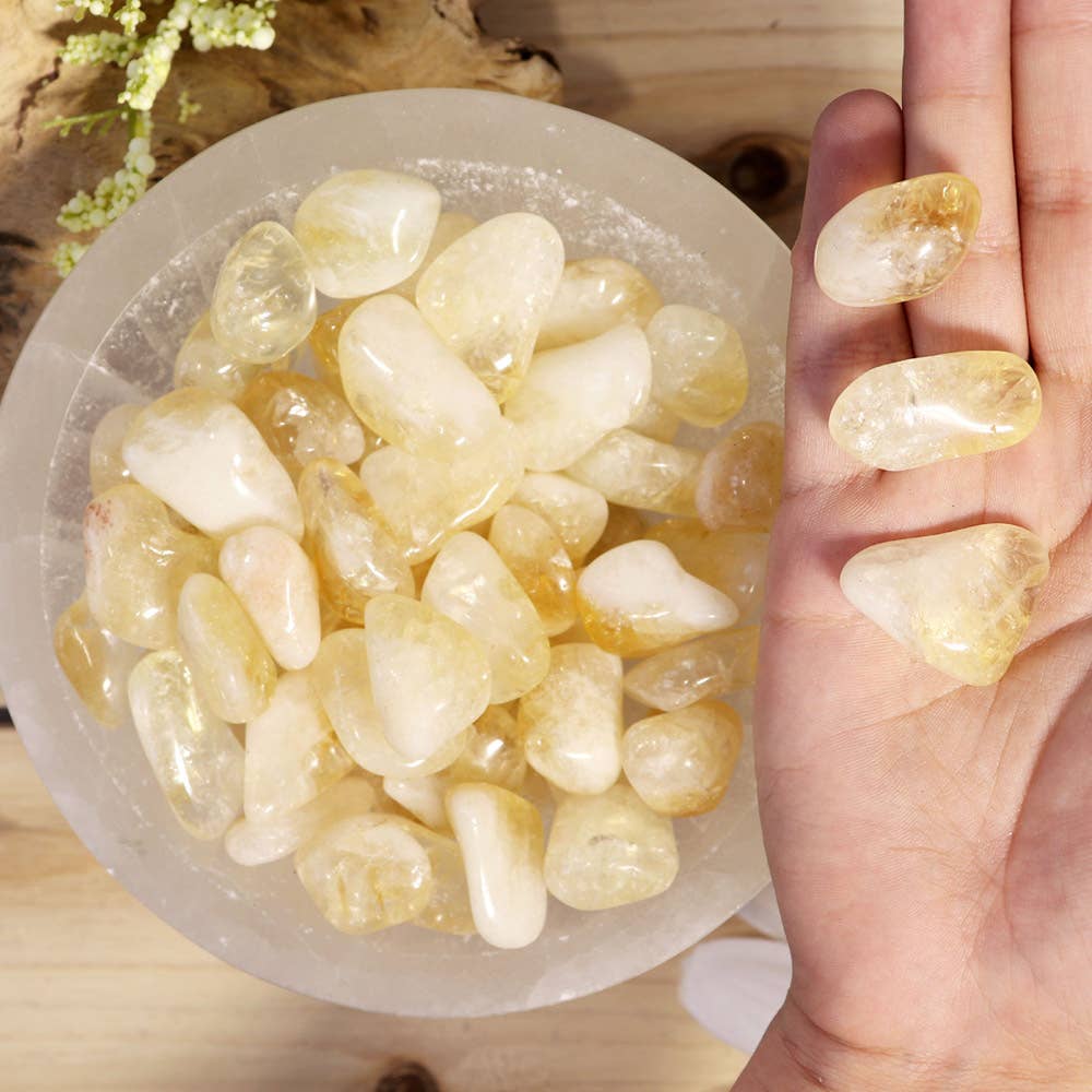Citrine Tumbled Stones
