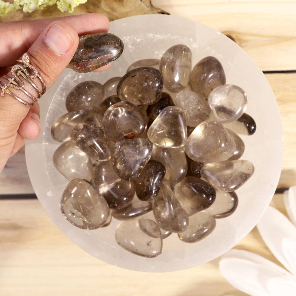 Smoky Quartz Tumbled Stones
