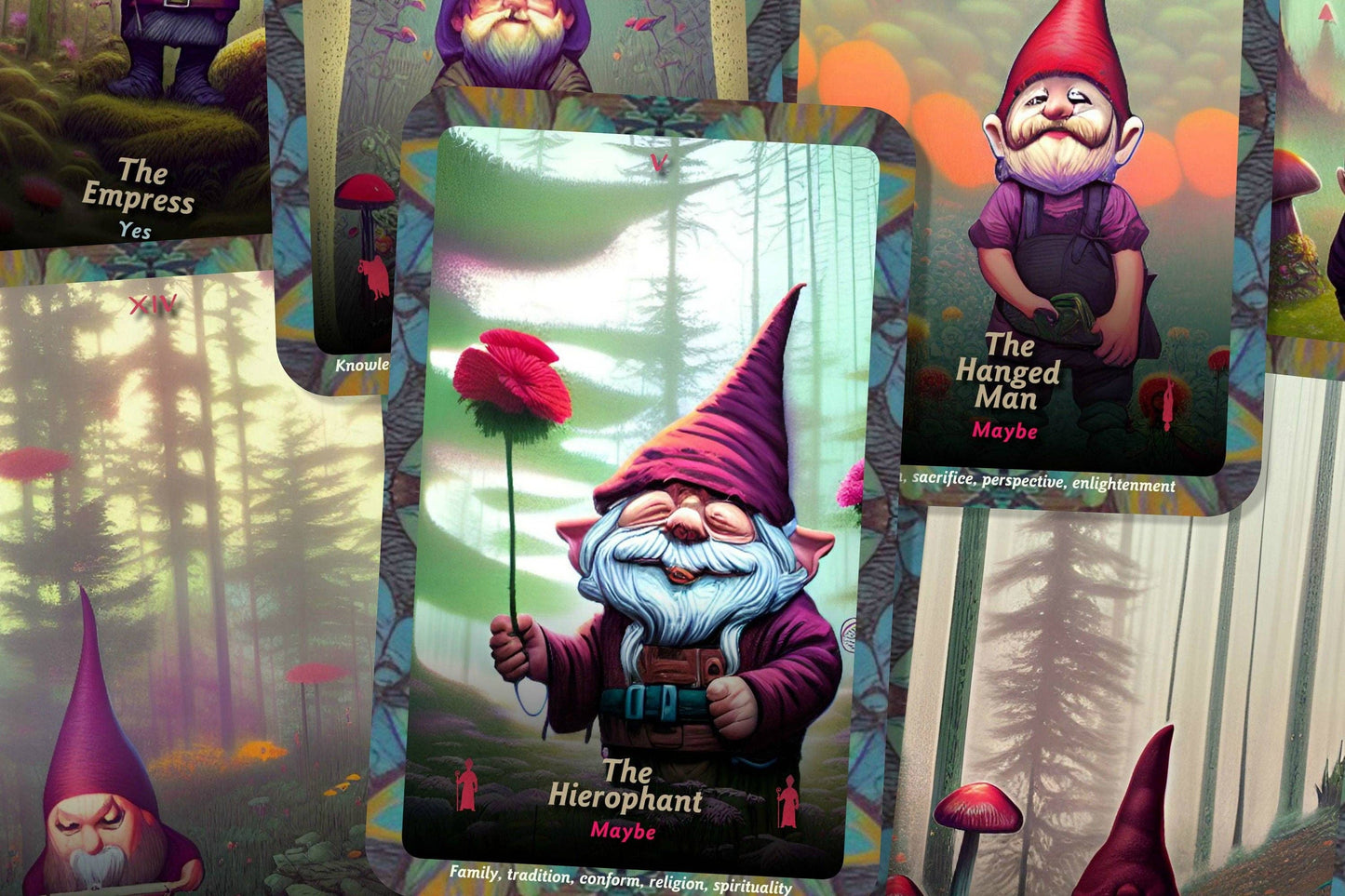 Gnomes Tarot  - Major Arcana