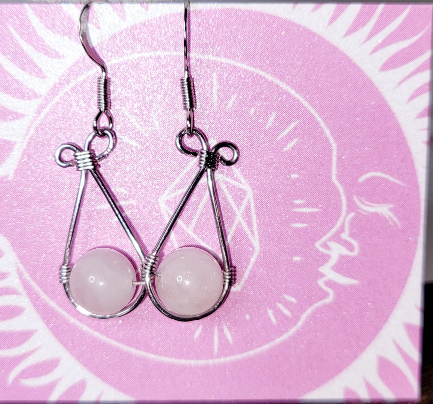 Morganite Earring