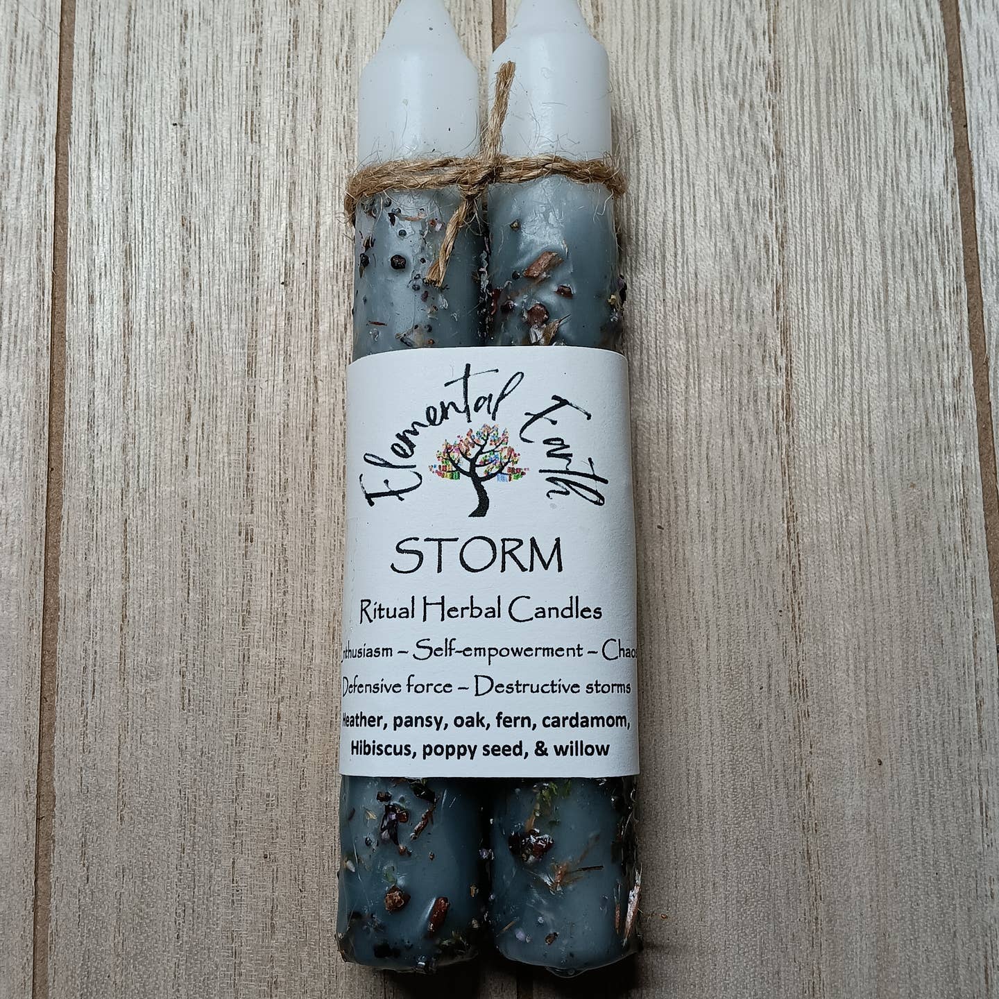 Storm Herbal 6 Inch Candle