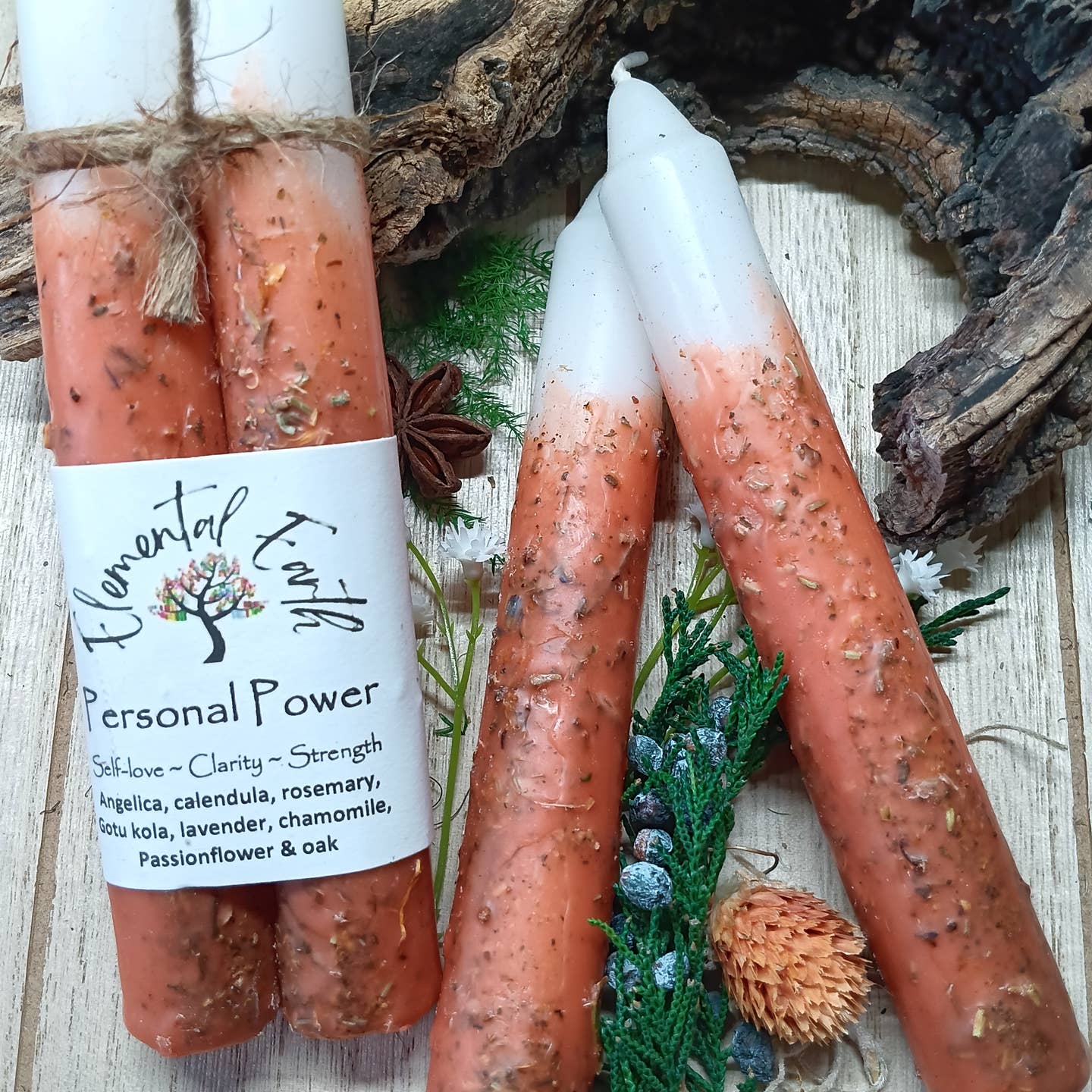 Personal Power Herbal Intention Candles