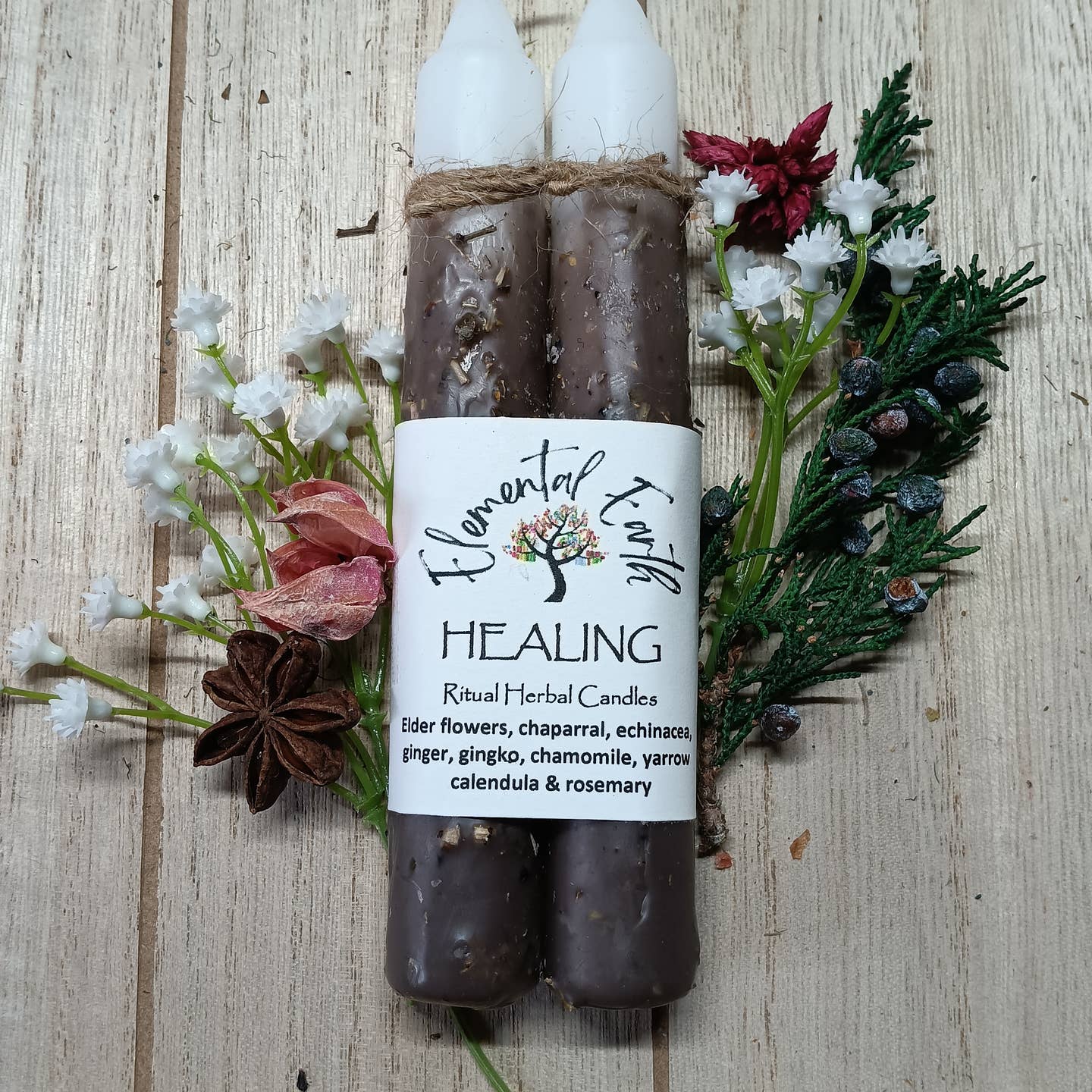 Healing Herbal Intention Candles