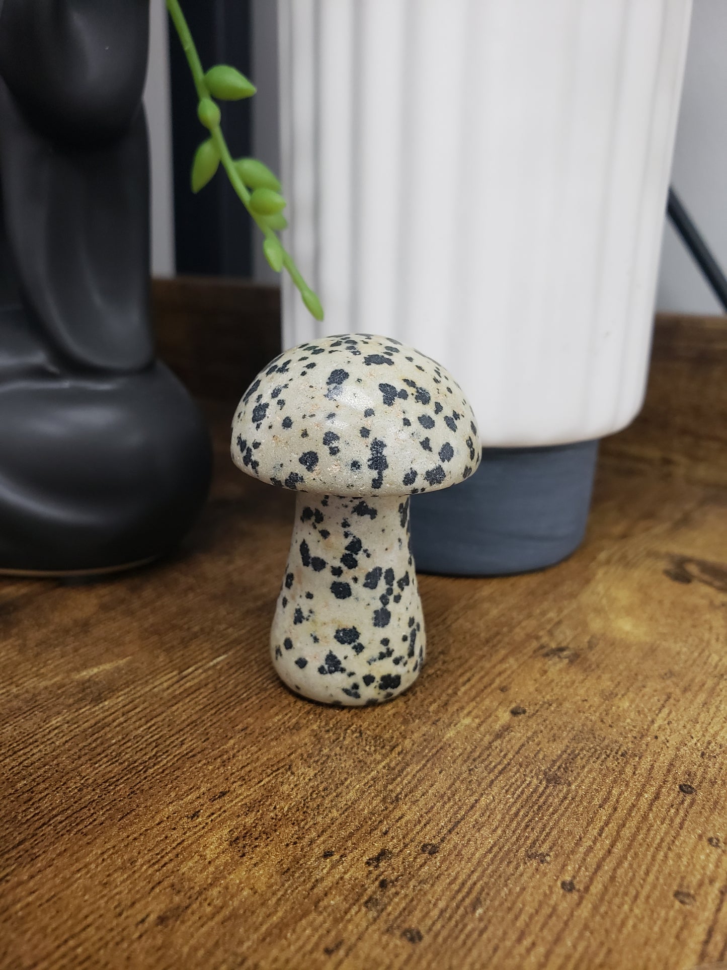 Large Carved Crystal Mushroom  🍄