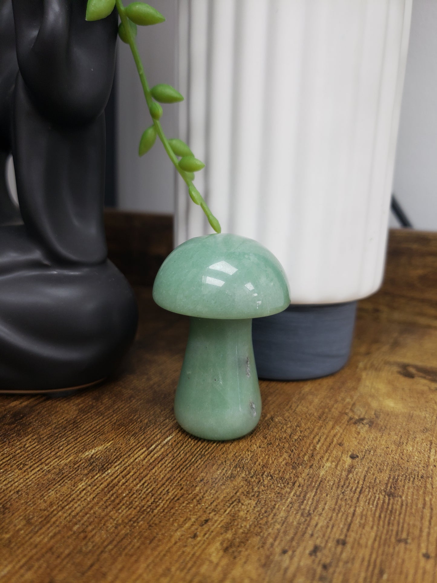 Large Carved Crystal Mushroom  🍄