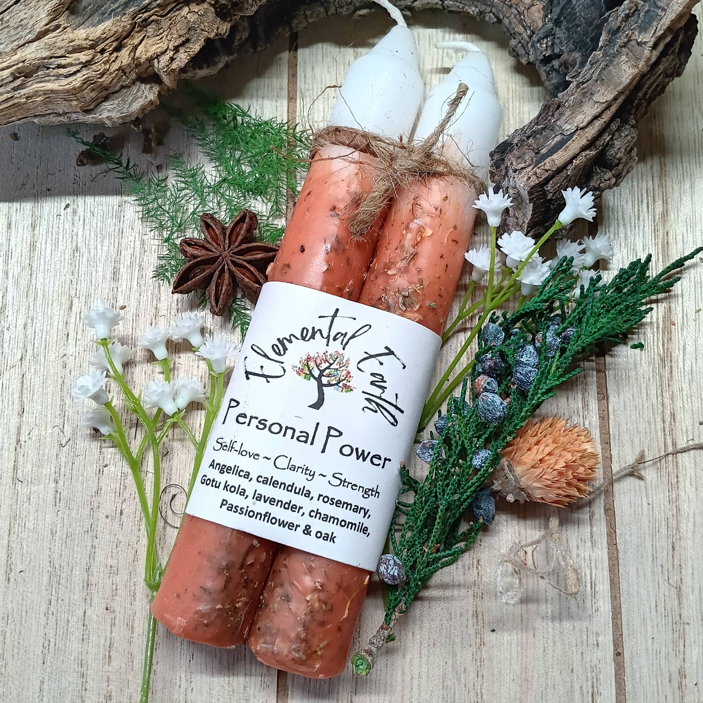 Personal Power Herbal Intention Candles