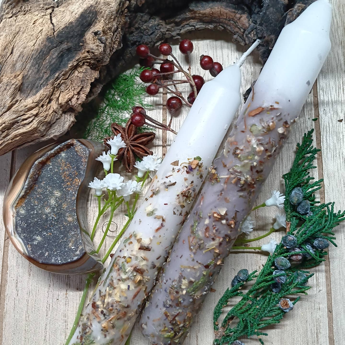 Moon Herbal Intention Candles