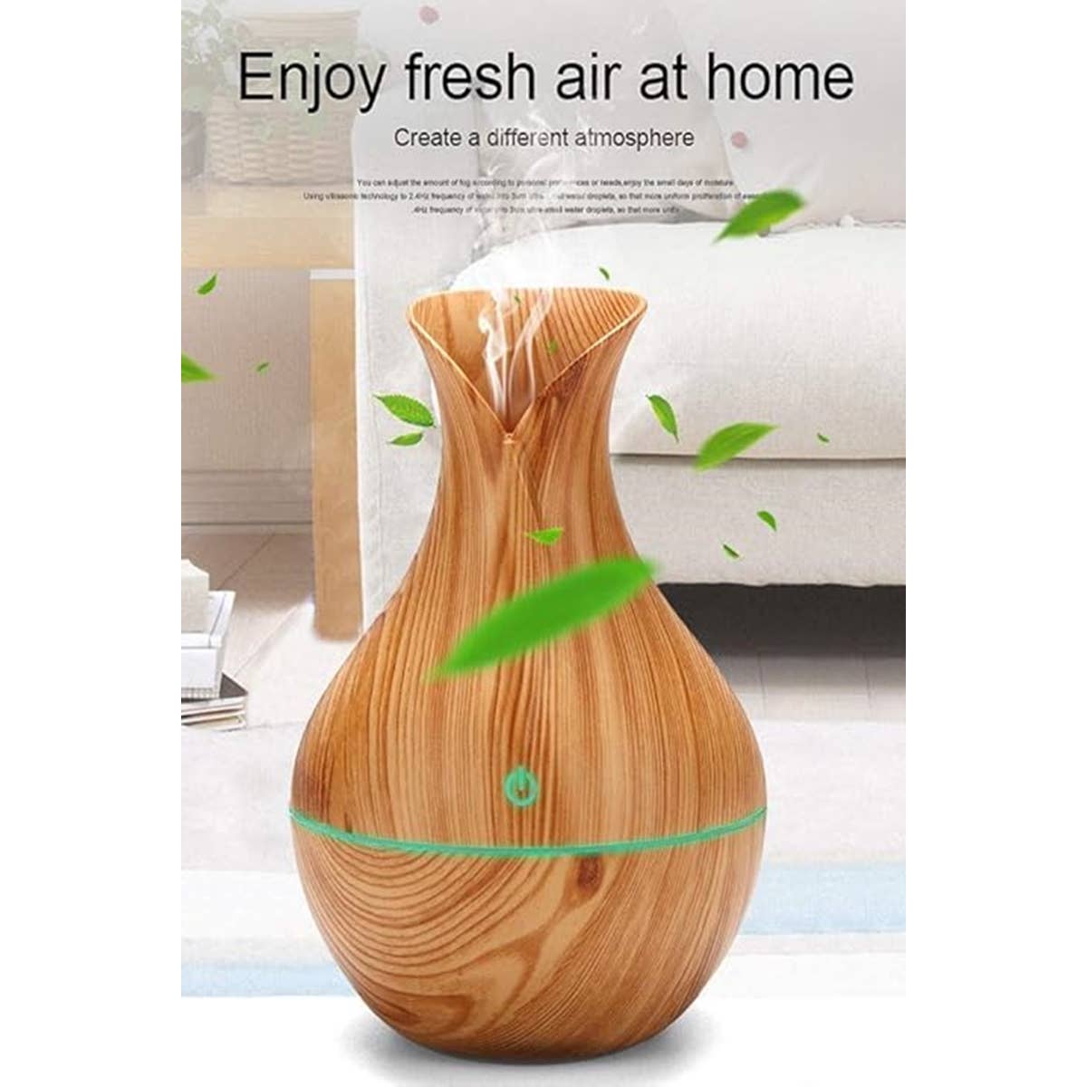 Tik Tok Petal Shaped Ultrasonic Humidifier Aroma Diffuser Si