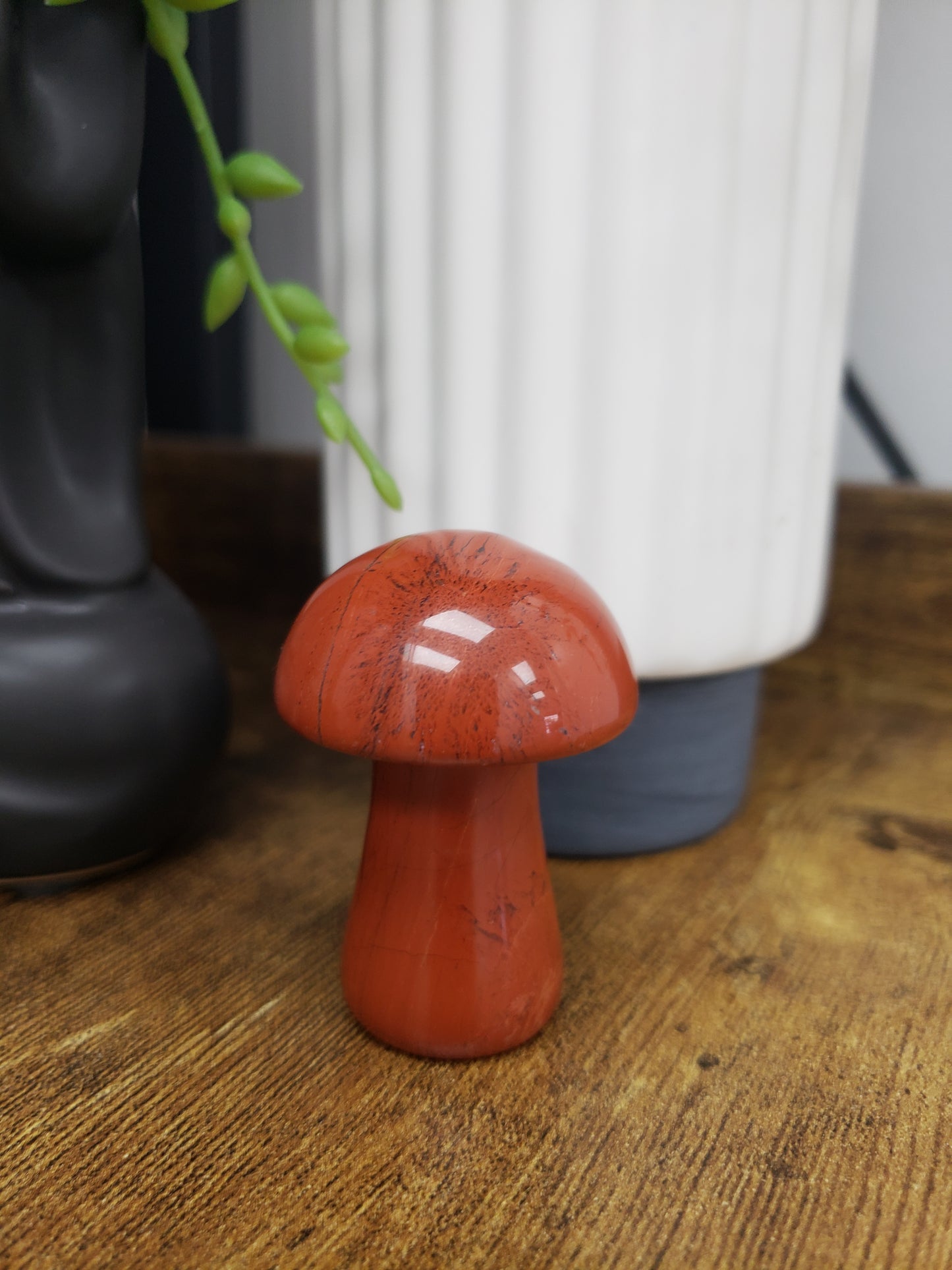 Large Carved Crystal Mushroom  🍄