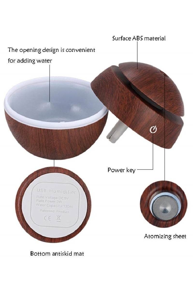 Tik Tok Mini Ultrasonic Humidifier Aroma Therapy Diffuser