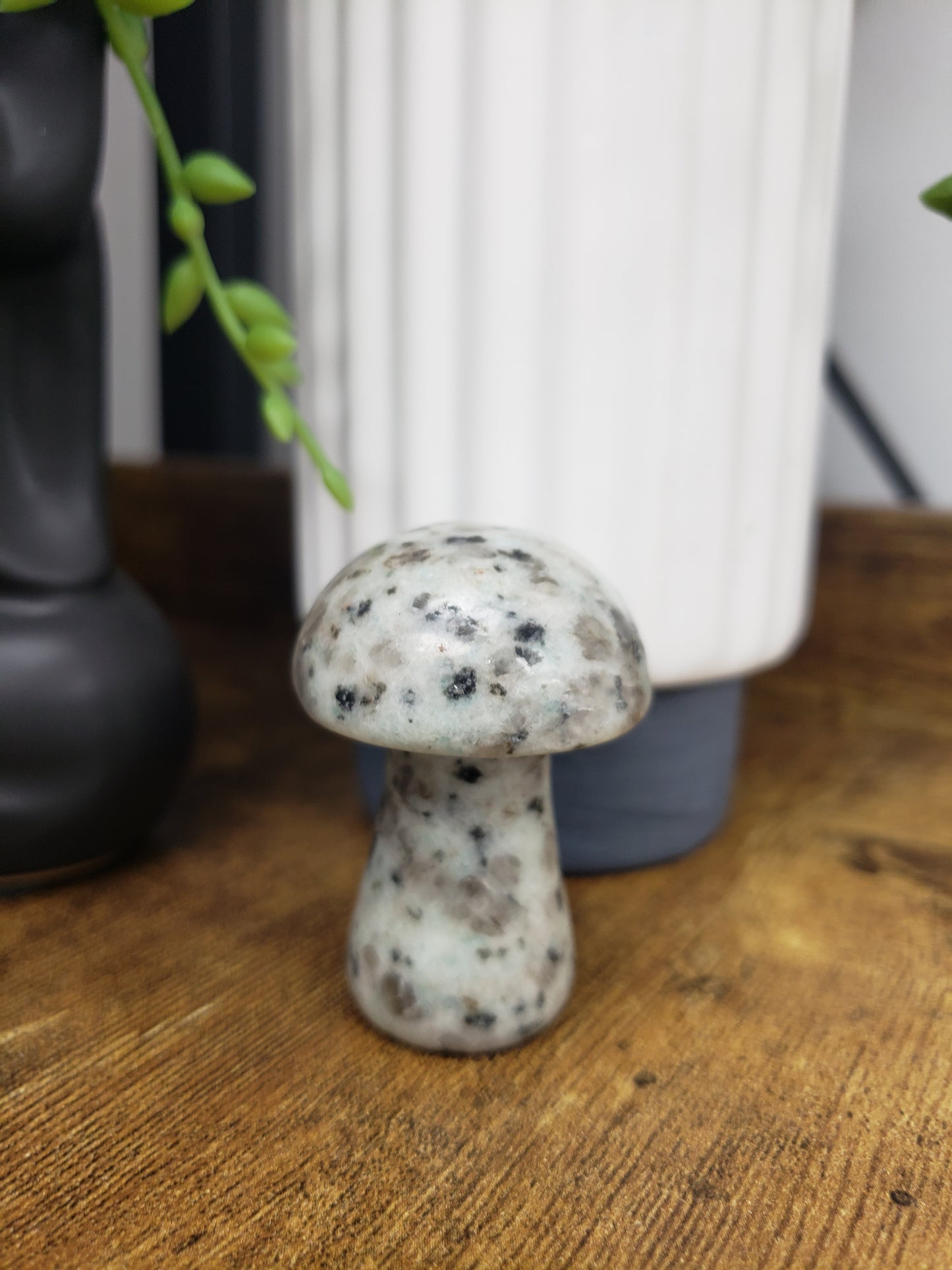 Large Carved Crystal Mushroom  🍄