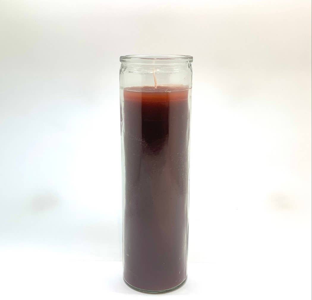 Brown 7 Day Candle - Grounding, Courage, Endurance