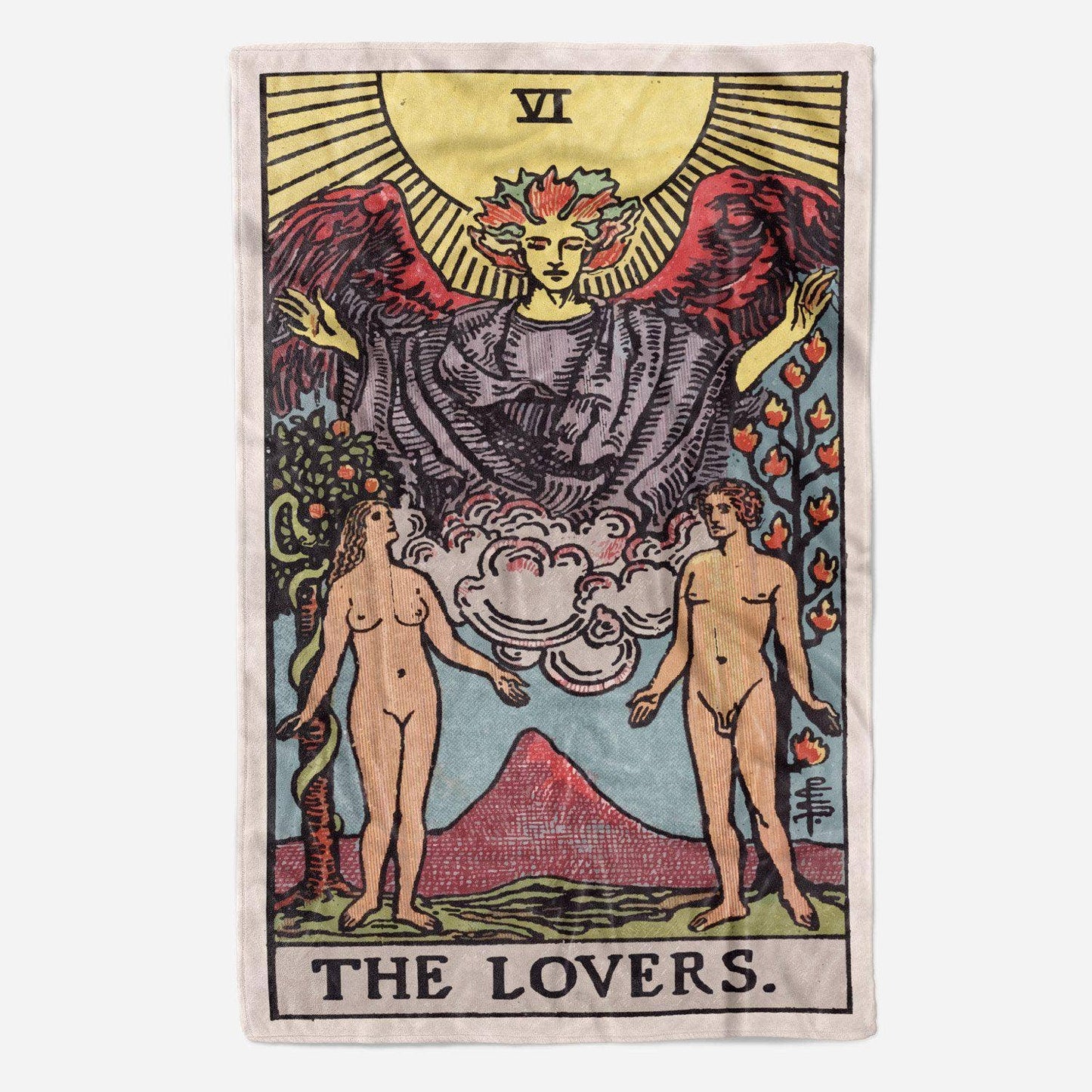Lovers Tarot Blanket