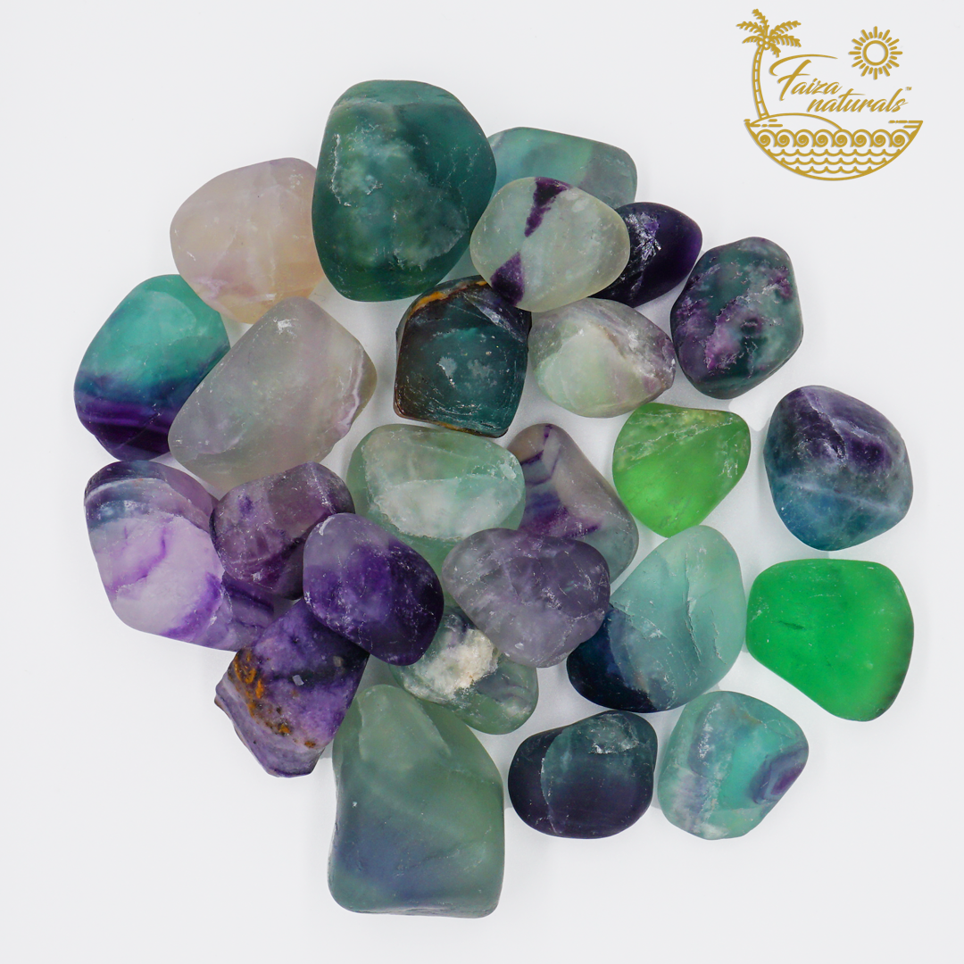 Fluorite Tumbled Crystals