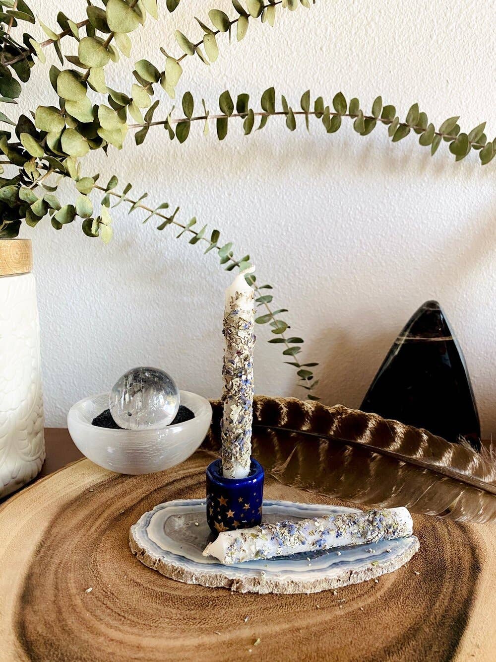 Peaceful Ritual Candle Set
