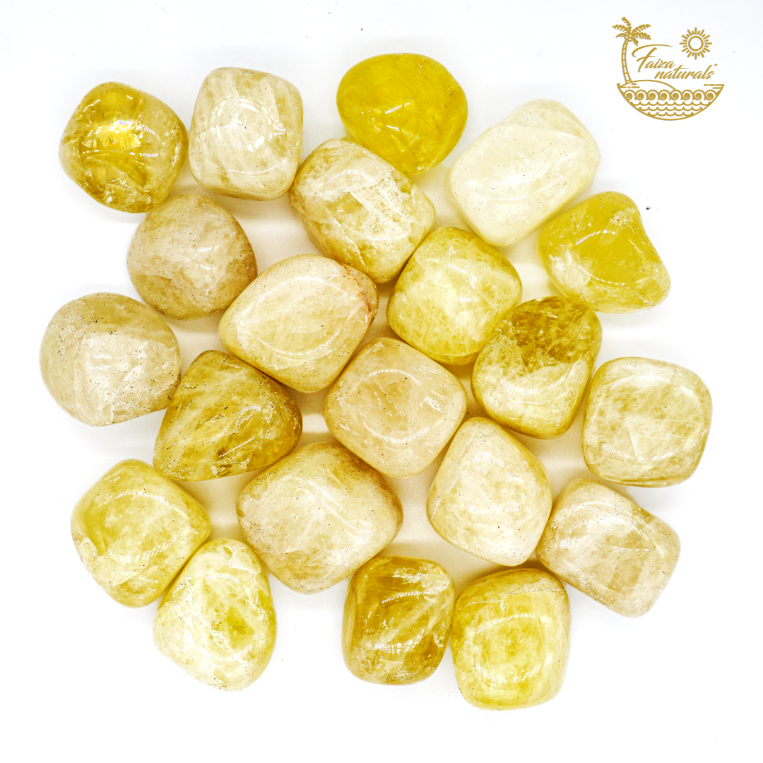 Yellow Citrine Tumbled Crystals