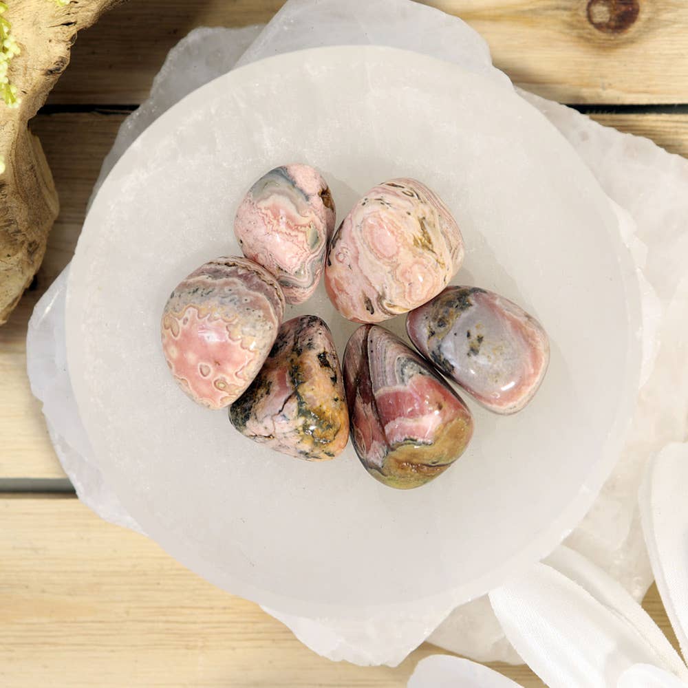 Rhodochrosite Tumbled Stones