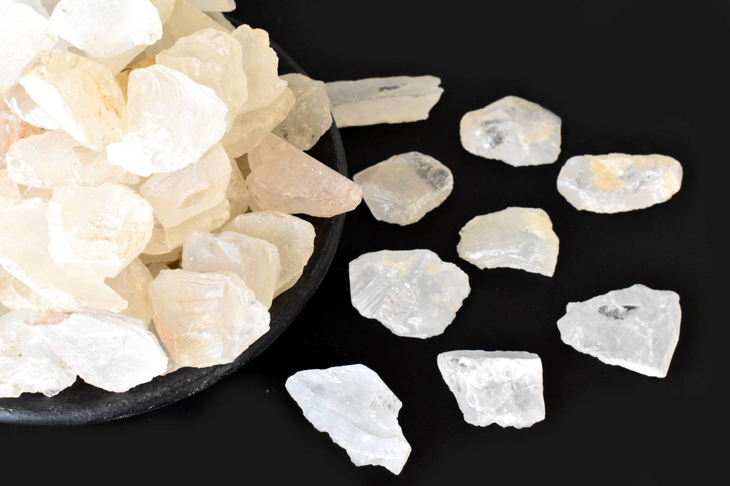 1Pc Crystal Quartz Rough Stone ~ 1 inch Raw Crystals