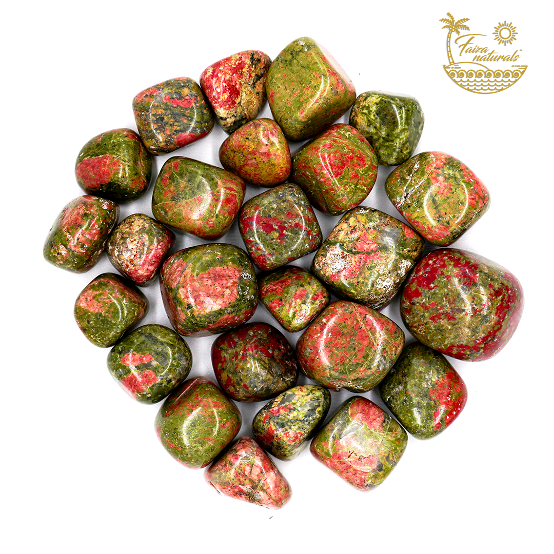 Unakite Tumbled Crystals