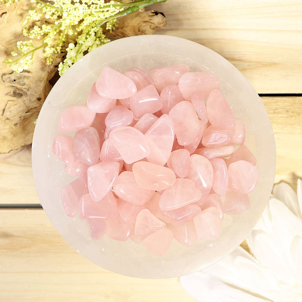 Rose Quartz Tumbled Stones