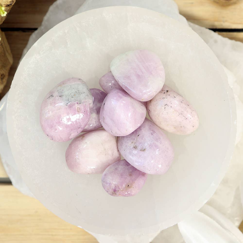 Kunzite Tumbled Stones