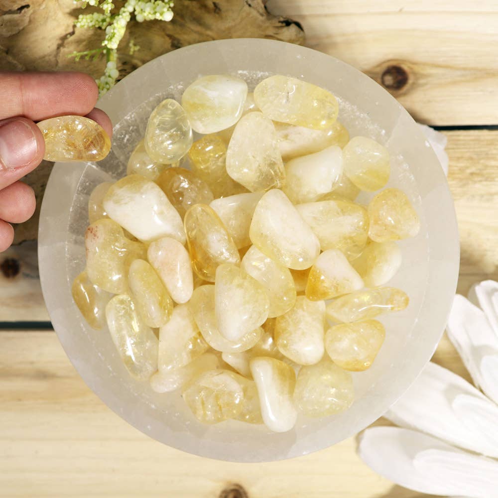 Citrine Tumbled Stones