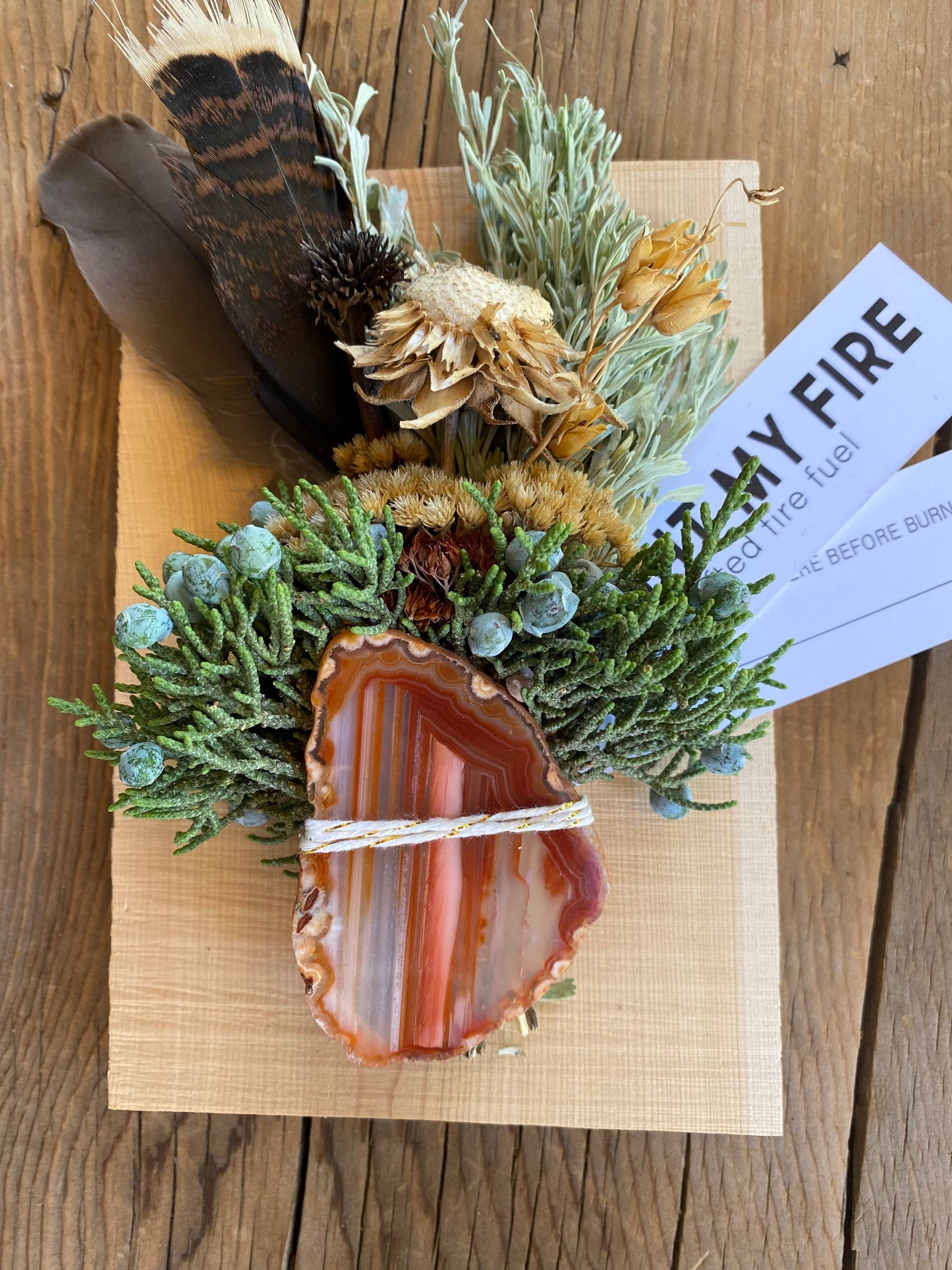 New! Light My Fire - Red Agate