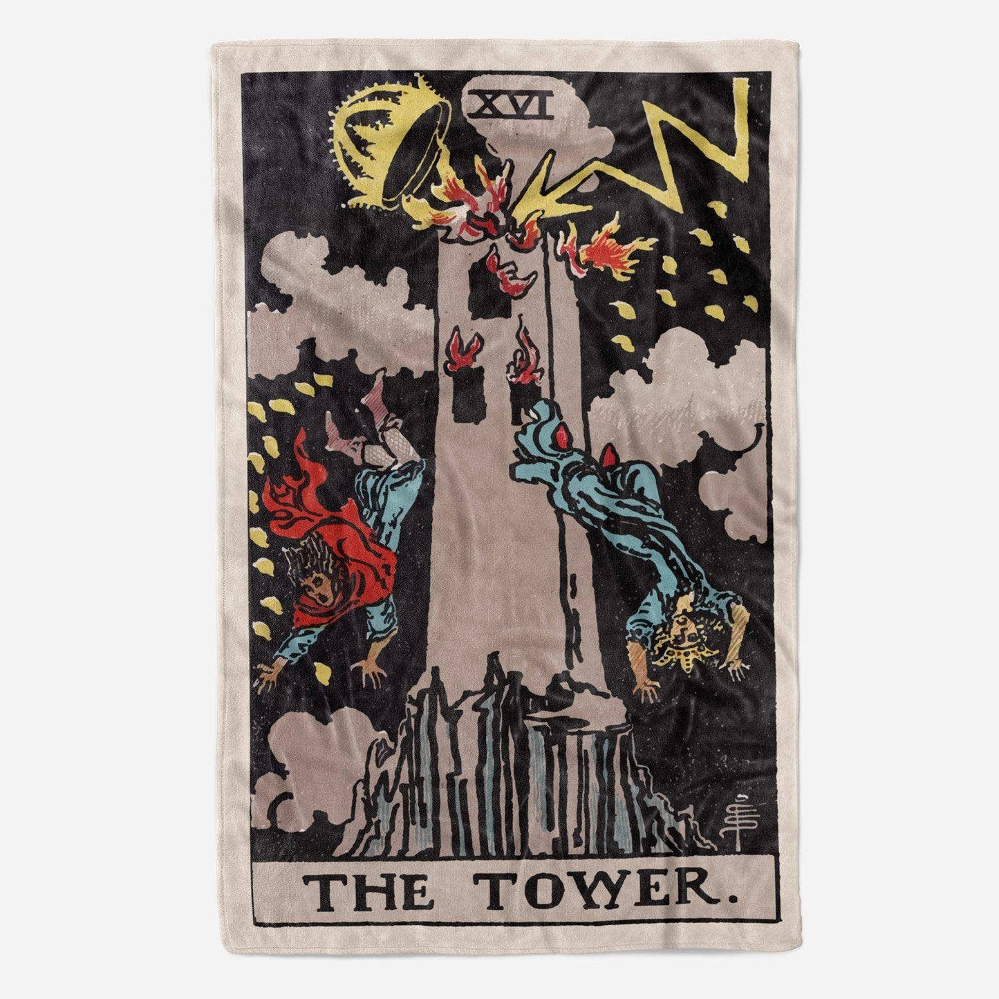 Tower Tarot Blanket