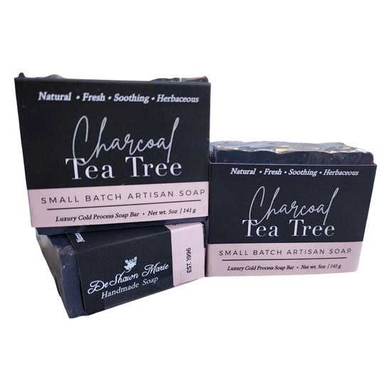 Charcoal Tea Tree Bar Soap