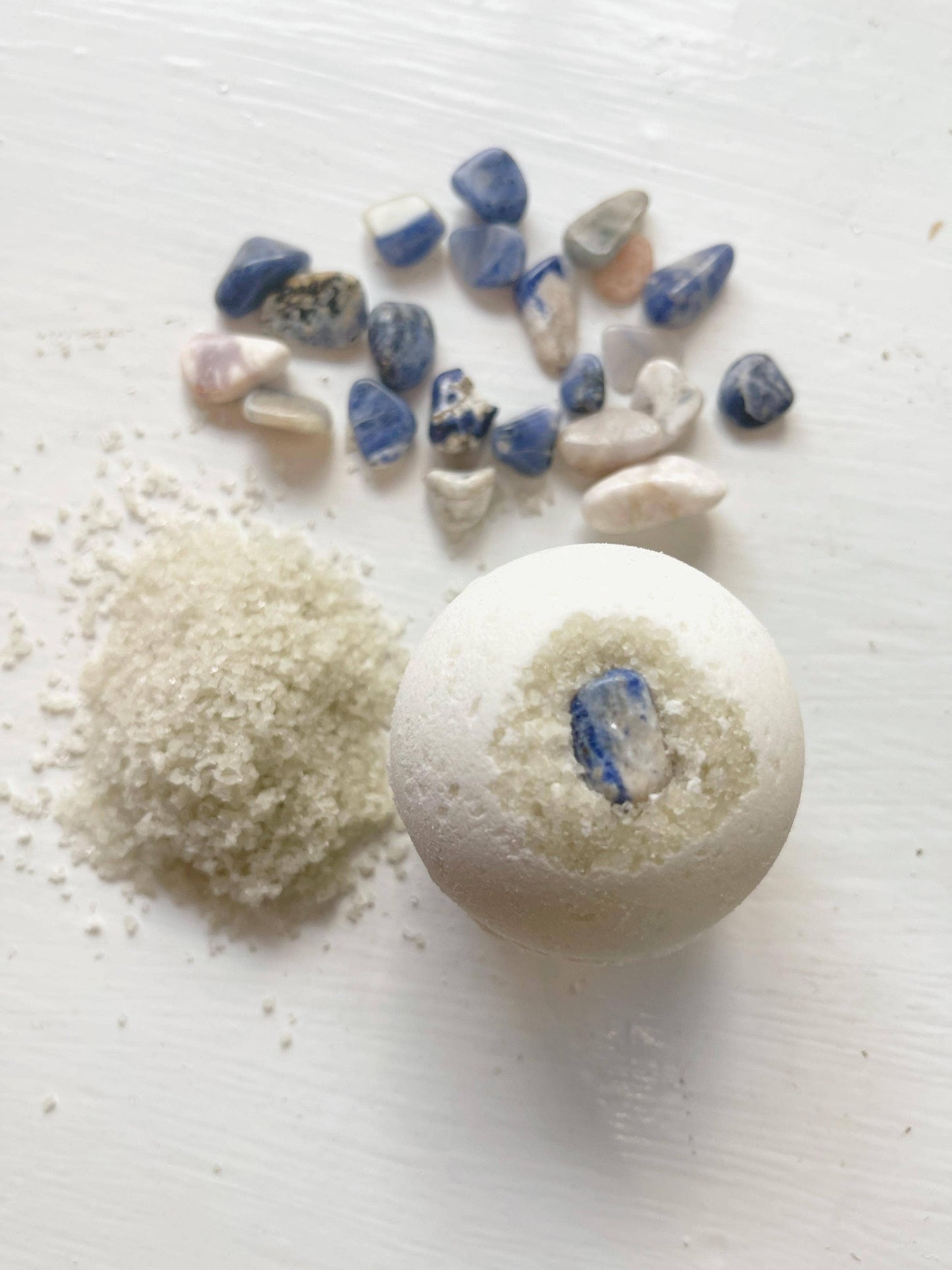 Sodalite & Sel Gris Bath Bomb