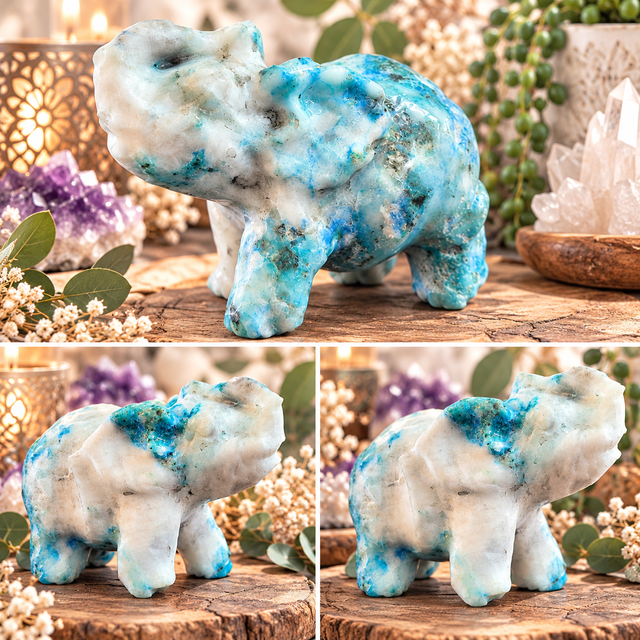 Phoenix Carved Elephant