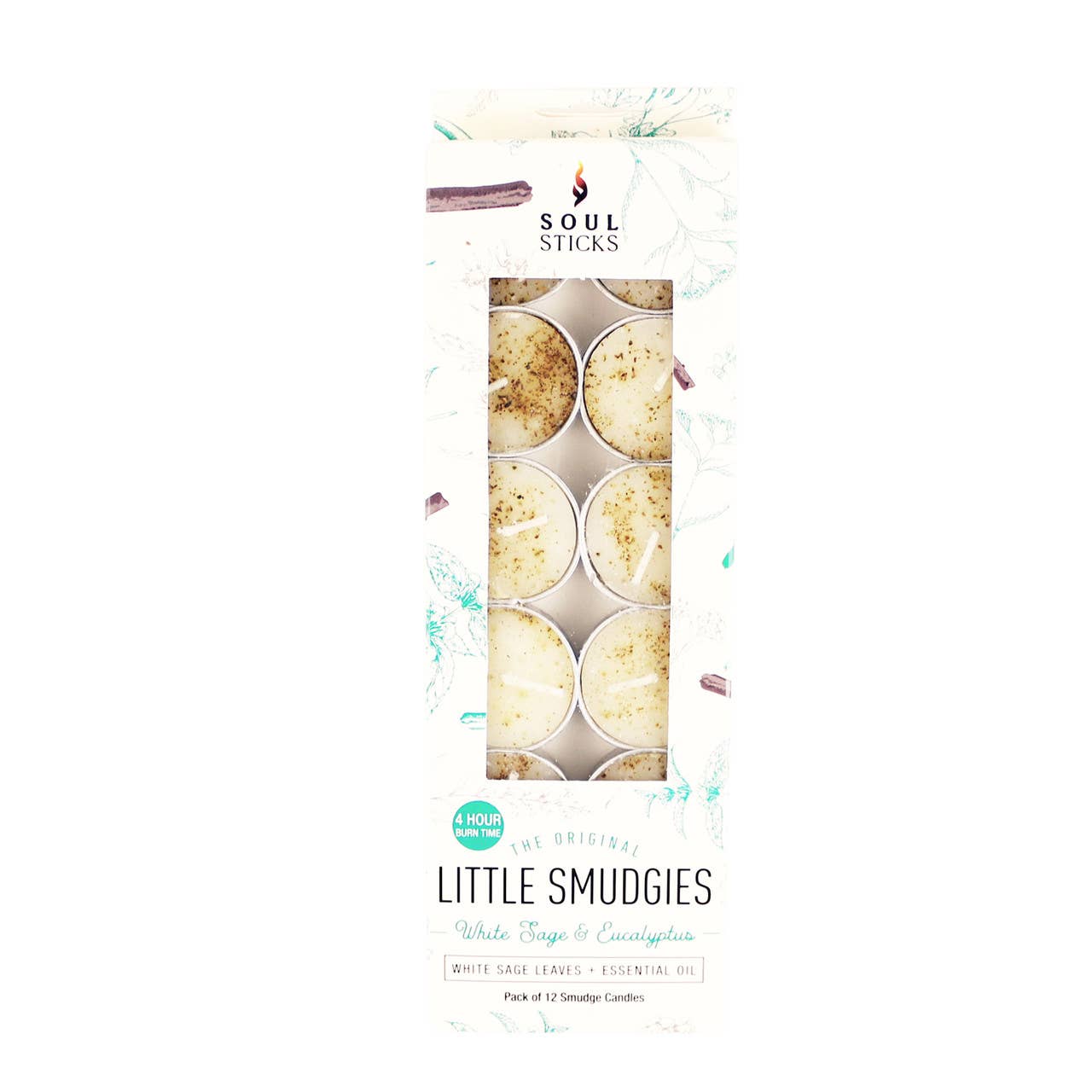 'Little Smudgies' Eucalyptus Sage Smudge Candles